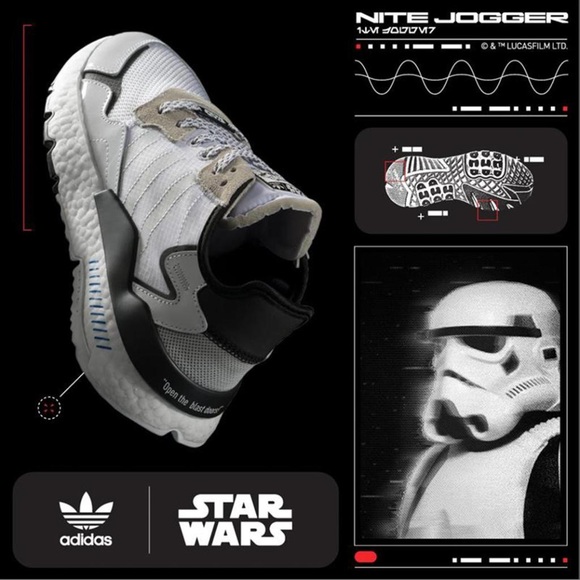 adidas Originals Other - [NEW] Star Wars - Adidas Nite Jogger (Size 10)